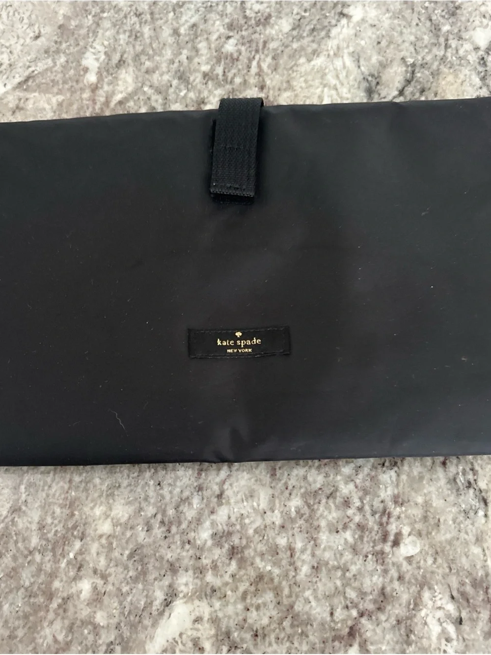 Kate Spade New York Women’s  Black Nylon Travel Diaper Tote Shoulder Weekender